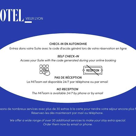 Mihotel Vieux Lyon Exteriör bild